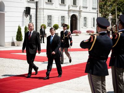 Presentation of the Credentials by the Ambassador of Colombia 